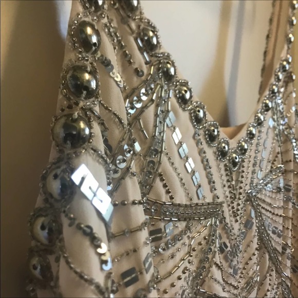 Parker Embellished Sequin Beaded Mini Dress XS - Picture 13 of 16